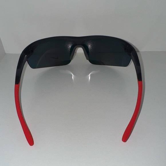 Nike Windtrack M Sunglasses Matte Dark Grey with Red Mirror FV2398-021 - Picture 3 of 6